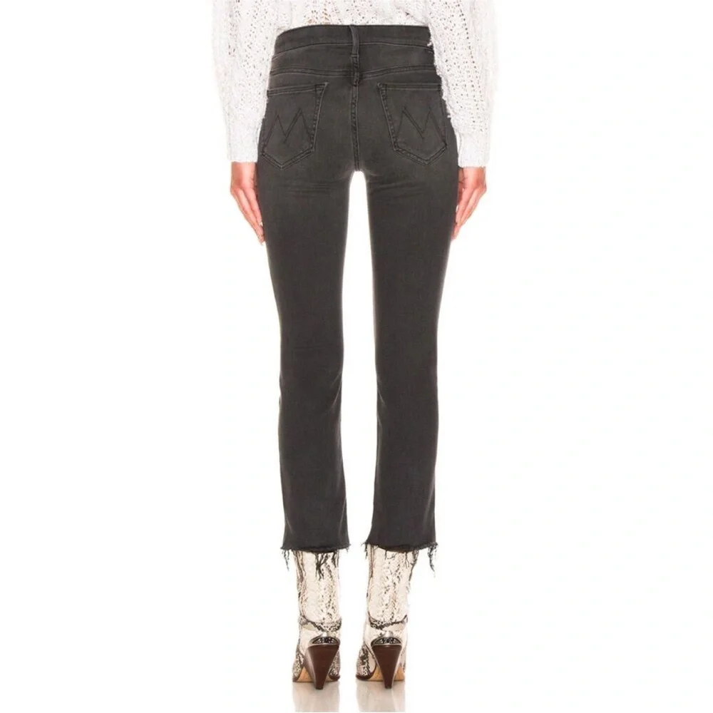 MOTHER High Rise Black Jeans - Picture 3 of 12